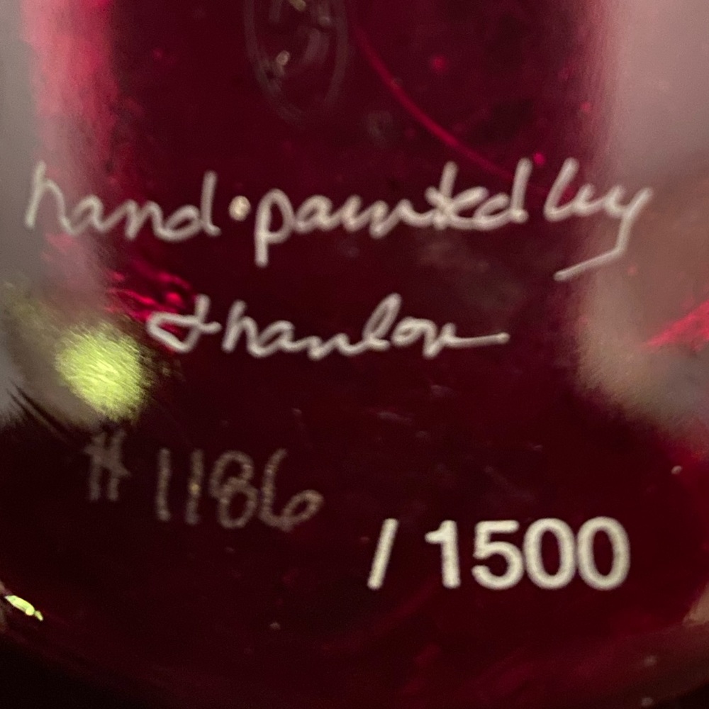 FENTON ART GLASS LTD EDITION PRESIDENT’S COLLECTION COVERED BOX W/ GRAPE… - Picture 16 of 16